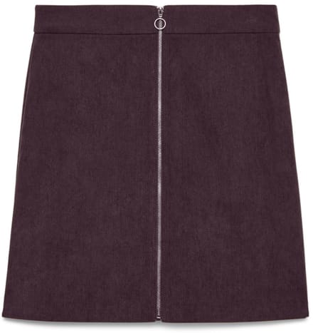 Vero Moda Shorts rok VMVIENNA High waist Corduroy Midi-rok