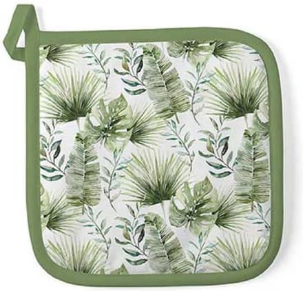 Ambiente Pannenlap Jungle leaves white
