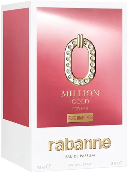 Paco Rabanne MILLION GOLD FOR HER PURE DIAMONDS Eau de parfum 90 ml