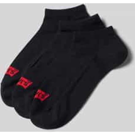 Sokken met labeldetail in een set van 3 paar, model 'LOW CUT BATWING LOGO'