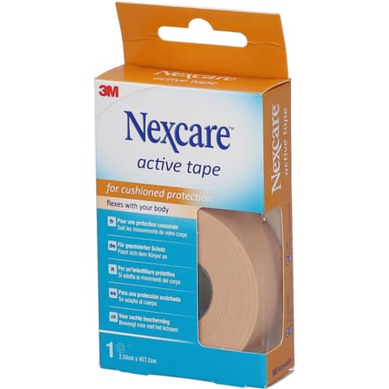 Nexcare Active Tape 2,54cm x 4,57m 1 Verband(en)