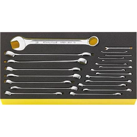 Stahlwille 96830125 TCS WT 13A/22 Ring-steeksleutelset Sleutelbreedte (metrisch) 8 - 19 mm