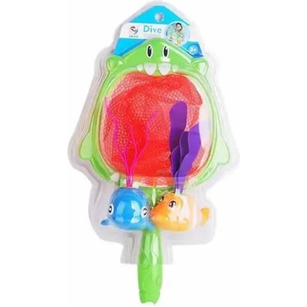Aquariumset - visnet met 2 kindervissen Softee