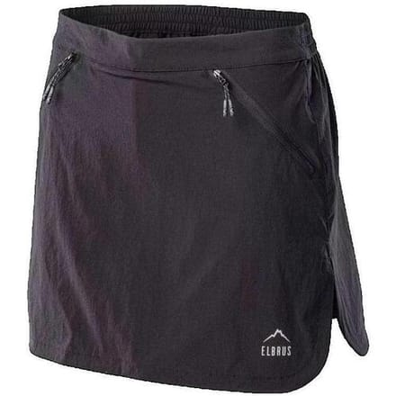 Korte rokken Elbrus Jupe Palmar noire extensible et déperlante