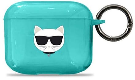 Karl Lagerfeld Choupette Case for AirPods 3 - Blue