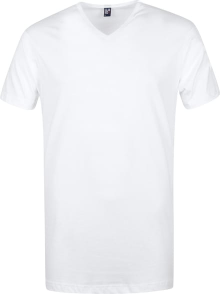 Alan Red - Vermont T-Shirt V-Hals Wit 3 pack - Heren - Maat XL - Regular-fit