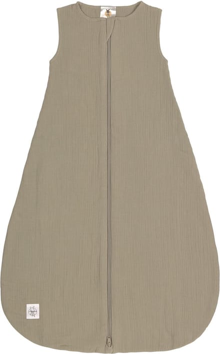 Lässig Babyslaapzak Zomer Muslin GOTS - olive 2-6 mnd maat 62/68