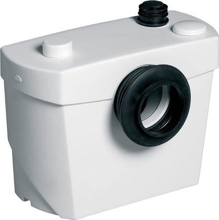 Sanibroyeur Luxe faecalienvermaler - luxe silence - voor wc - wit