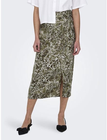 Only Willow Midi Rok Groen S Vrouw