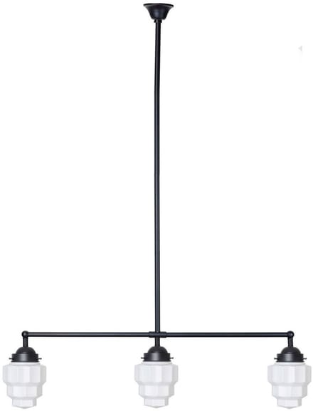 Moonlight T-lamp 3 lichts Empire - Art Deco Trade