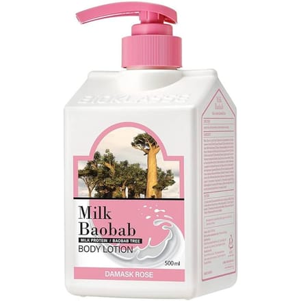 [Milk Baobab] Lotion Corporelle Originale Rose de Damas 500ml white