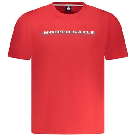 North Sails Rosso Katoenen Heren T-Shirt