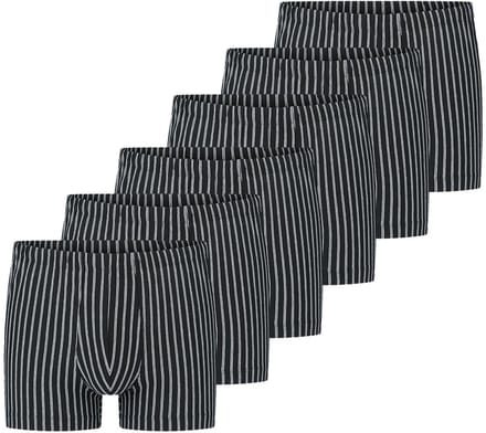 Schiesser Heren retro short / pant 6 pack 95/5 Essentials Cotton