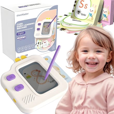 Woopie Grafisch Tablet Schetsblok voor het leren tekenen en Engelse kaartlezer 120 stuks. - UNI