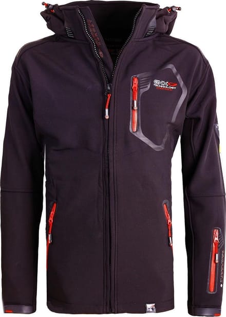 Geographical Norway Softshell Jas Heren Zwart Tanada - M