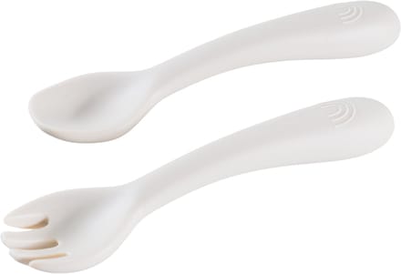 Sproudsy Bestekset Clouds – Kinderbestek – Kinderservies - Baby – Sand