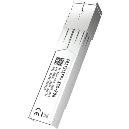 FRITZ!SFP XGS-PON - SFP+ transceivermodule 10 Gbit/s - maximaal 20km - Voor FRITZ!Box 5530 Fiber en FRITZ!Box 5590