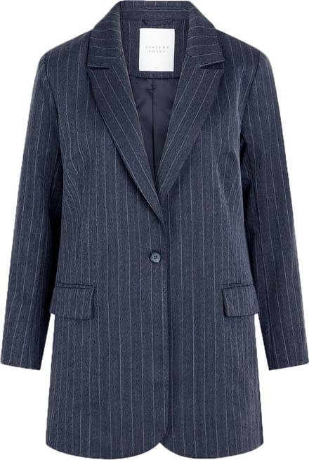 SISTERS POINT Elai-oversize Dames Blazer - Navy - Maat XS/S