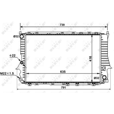 Radiator NRF 51318