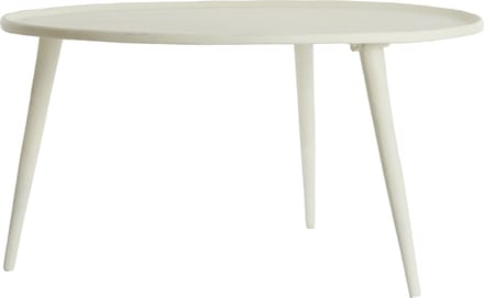Light & Living Ronde Bijzettafel Babina 68cm - Crème