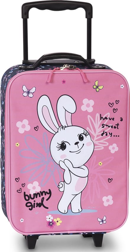 Fabrizio Trolley, Bunny Girl - 40 x 30 x 15 cm - Polyester