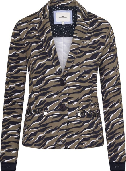 Hv Society - Blazers - Camouflage Green Zebra - M (38)