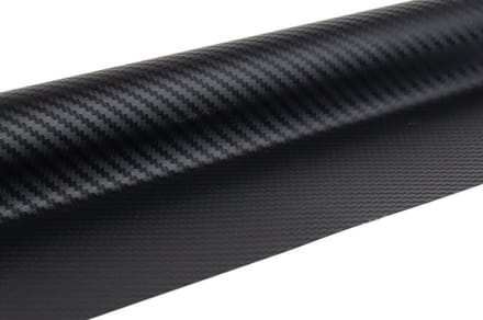 Carbon 3D Autofolie - ZWART 150 x 30cm - wrapfolie