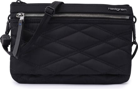 Hedgren Schoudertas Inner City Emma Crossover 3 CMPT RFID New Quilt Black Zwart