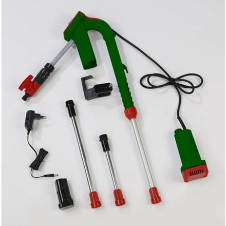 12V Accupomp voor regenton 1500L/u instelbaar 53-134cm IPX8