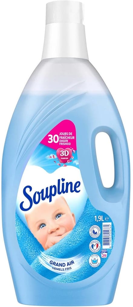 Soupline 1.9l wasverzachter hemels fris 29sc