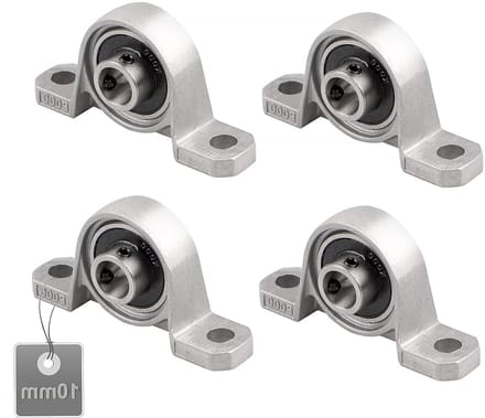 Solidchoice - Set van 4 Duurzame Staalager met Bevestigingsring voor 3D Printers