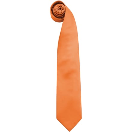 Premier Heren Kleuren Mode Stropdas (Oranje)