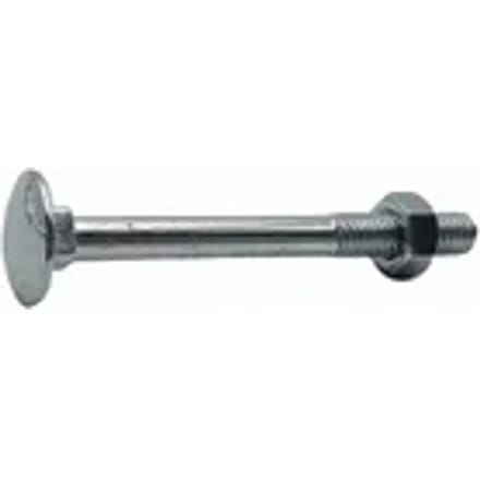 Sencys Slotbout Met Moer M6x60mm Per 5 Gegalvaniseerd