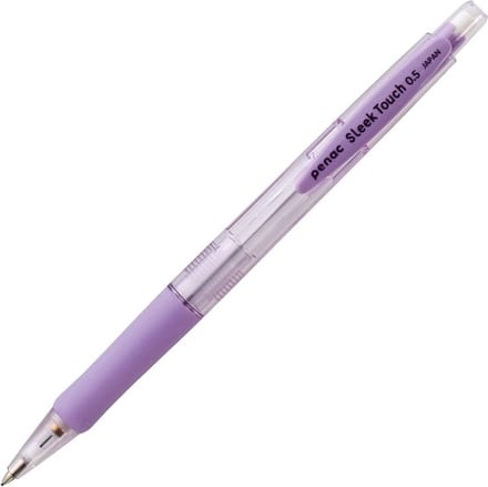 Penac Sleek touch - Mechanical Pencil - Transparant Paars - Vulpotlood - 0.5 mm