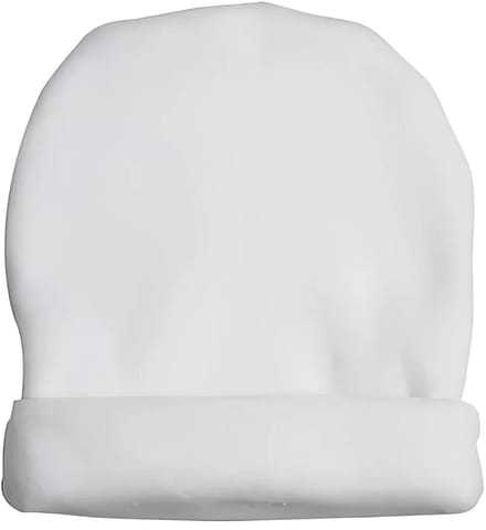 Nevolis® Fleece Babymuts Wit – Zacht en Warm