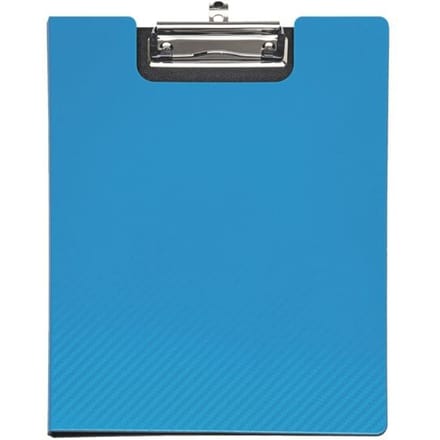 MAUL klemmap flexx, A4, met klembeugel, blauw
