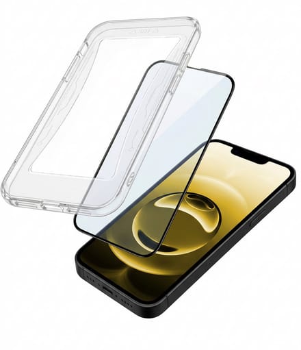 Screenprotector - Geschikt voor Apple iPhone 16e - Met Installatie Kit - Gehard Glas - Beschermglas - Tempered Glass - Screen Protector