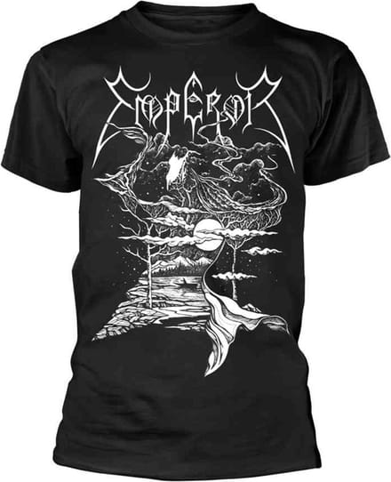 Emperor Heren Tshirt -S- The Wanderer Zwart