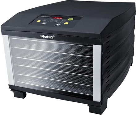 Steba ED6 - Elektrische Droogautomaat 37x30cm - 6 lagen - timer - LED display - BPA vrij