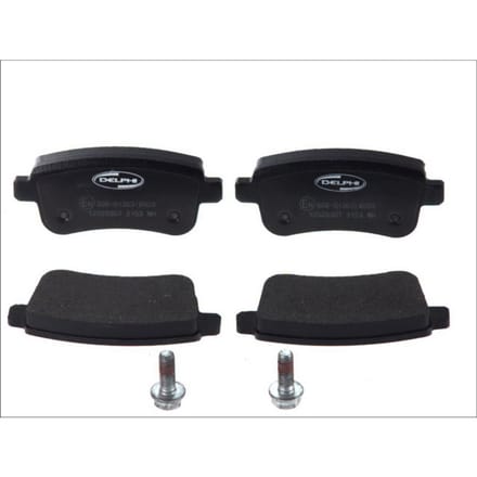 Remblokset DELPHI LP2153, achter