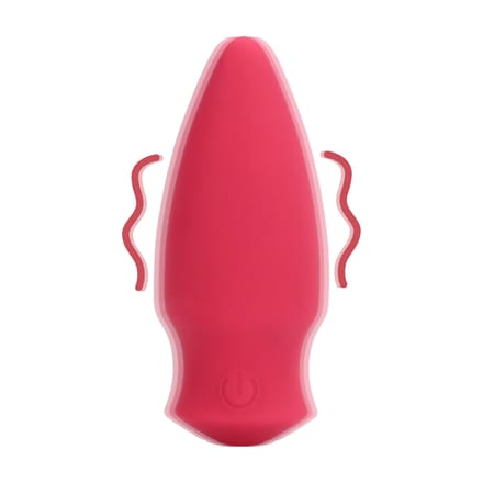 Loveline - Cone Shaped Bullet Vibrator - Blushing Red