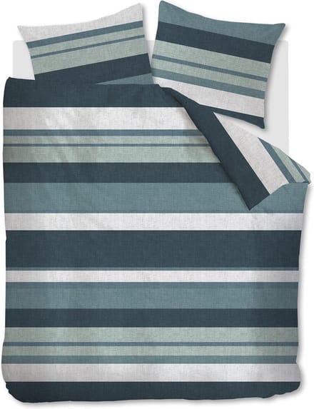 Ambiante Dani dekbedovertrek - Tweepersoons - 200x200/220 - Blauw