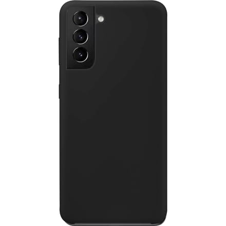 Samsung Galaxy S21 Plus Siliconen Back Cover - Zwart