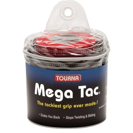 Tourna Mega Tac Verpakking 30 Stuks-Zwart