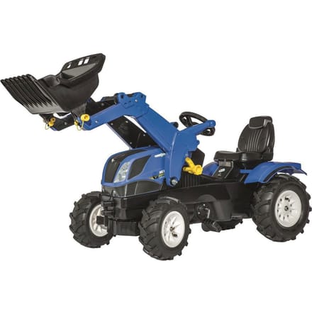 Rolly Toys 611270 RollyFarmtrac NH Tractor met Lader
