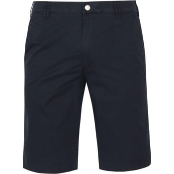 Meyer Bermuda B-Palma Modern Cotton Twill Gabardine Stretch Navy / male
