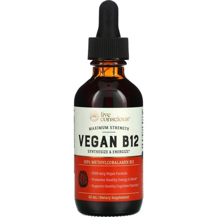 Leef Bewust, Vegan B12, Maximale Kracht, 60ml