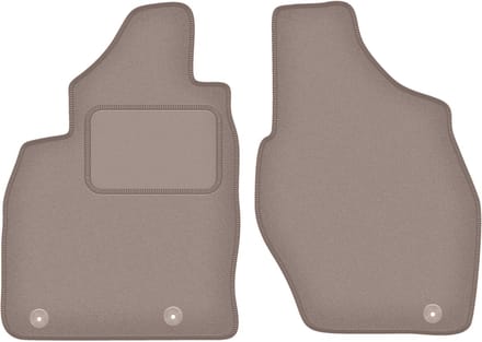 Beige voormatten voor: Mitsubishi Pajero Pinin SUV (1999-2006)