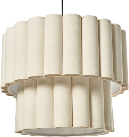 BELESSA - Hanglamp - Lichtbeige - Linnen
