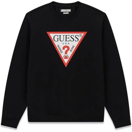Sweatshirt Guess Red Triangle Fleece